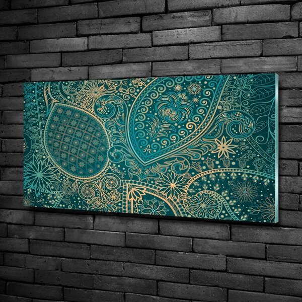 Tablou din Sticlă fundal ornamente