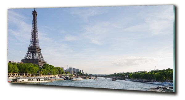 Fotografie imprimată pe sticlă Turnul Eiffel din Paris