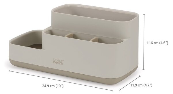 Organizator de baie bej EasyStore – Joseph Joseph