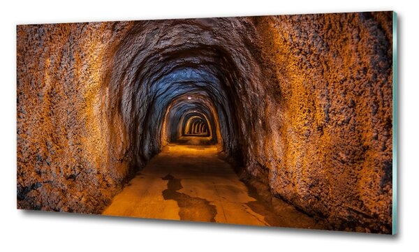 Tablou Printat Pe Sticlă tunel subteran