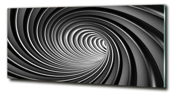 Fotografie imprimată pe sticlă vârtej abstract