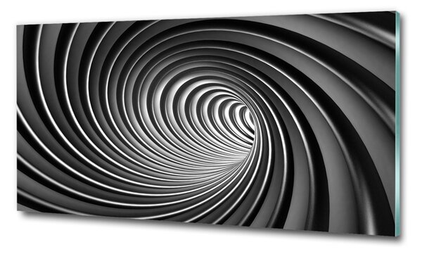 Fotografie imprimată pe sticlă vârtej abstract