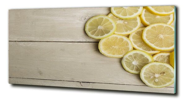 Tablou sticlă lemn de lamaie