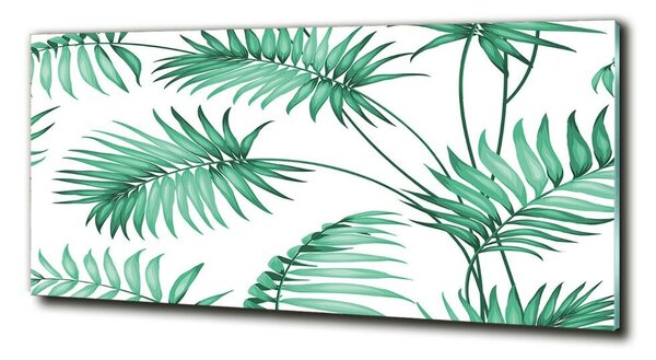 Imagine de sticlă frunze tropicale