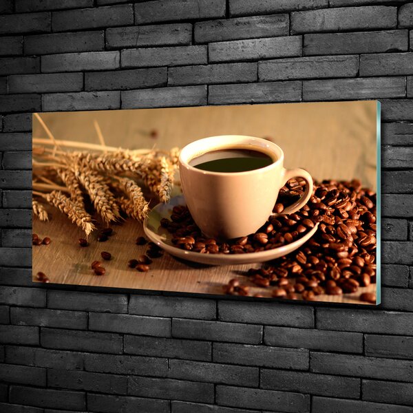 Imagine de sticlă cafea aromatică