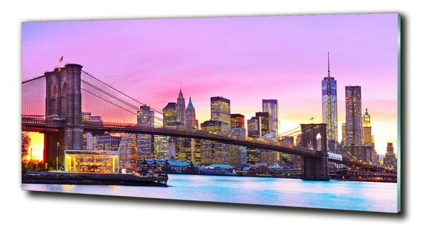 Tablou sticlă Manhattan New York City