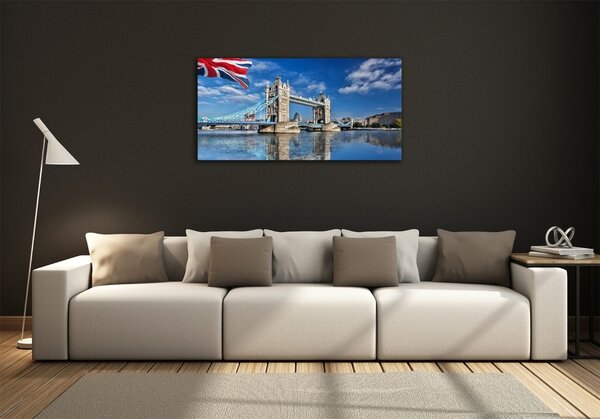 Tablou Printat Pe Sticlă Tower Bridge din Londra