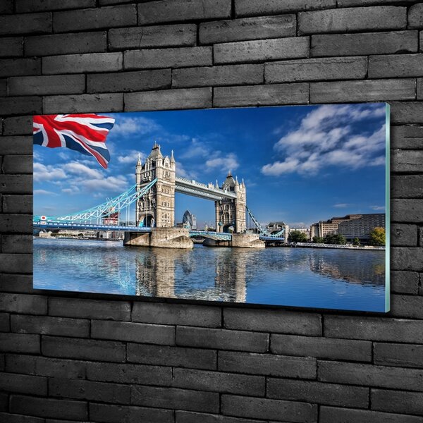 Tablou Printat Pe Sticlă Tower Bridge din Londra