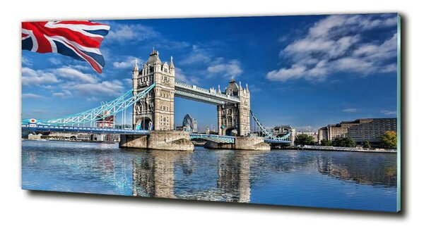 Tablou Printat Pe Sticlă Tower Bridge din Londra