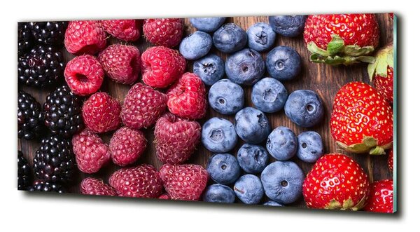 Fotografie imprimată pe sticlă fructe de padure