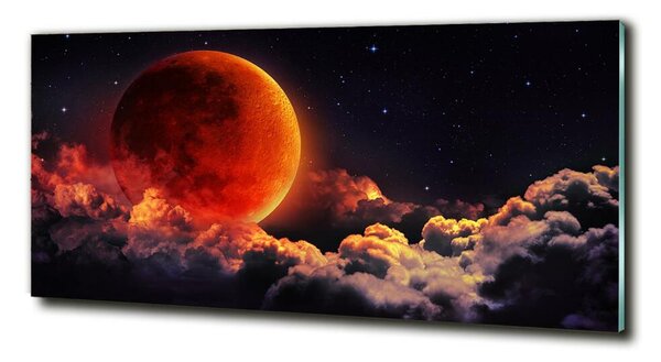 Tablou sticlă eclipsa de Luna
