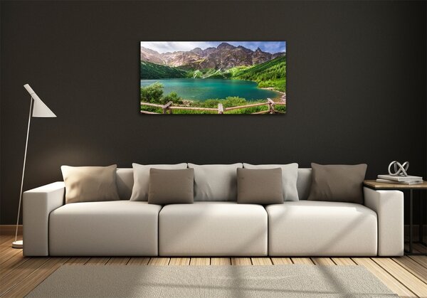 Tablou sticlă Marine ochi Tatry