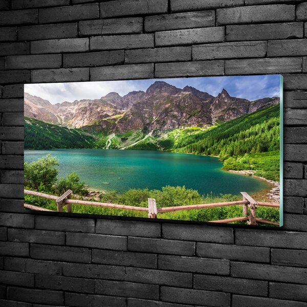 Tablou sticlă Marine ochi Tatry