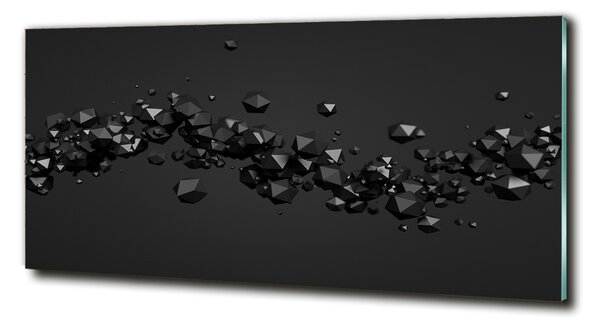 Tablou pe pe sticlă 3D Abstracție