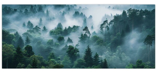 Tablou - Pădure în Ceață (120x50 cm)