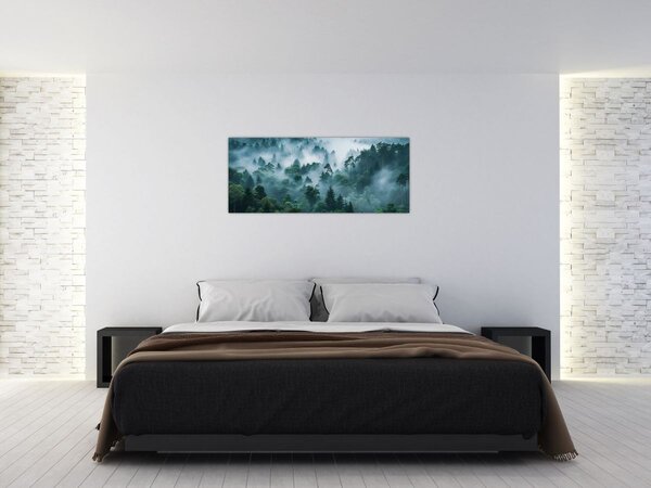 Tablou - Pădure în Ceață (120x50 cm)