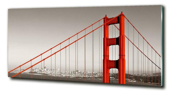 Imagine de sticlă Podul din San Francisco