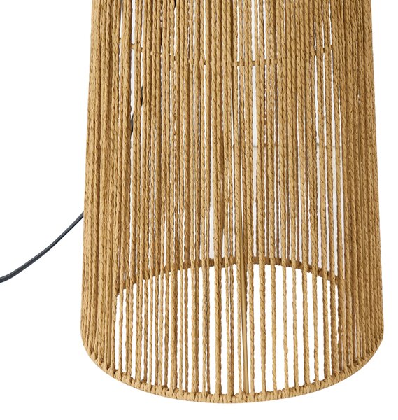 Lampă de podea Japandi naturală cu abajur - Dart