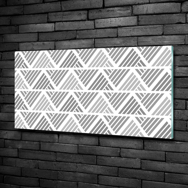 Fotografie imprimată pe sticlă fundal geometrică