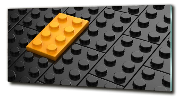 Tablou sticlă cărămizi Lego