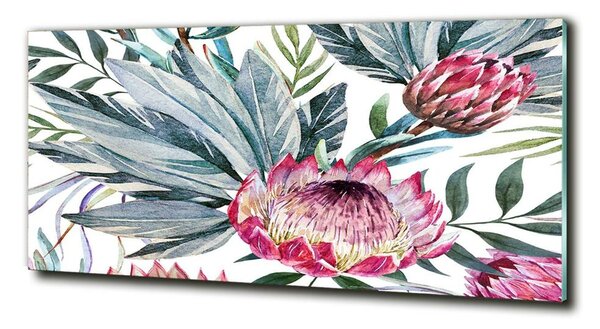 Tablou Printat Pe Sticlă protea