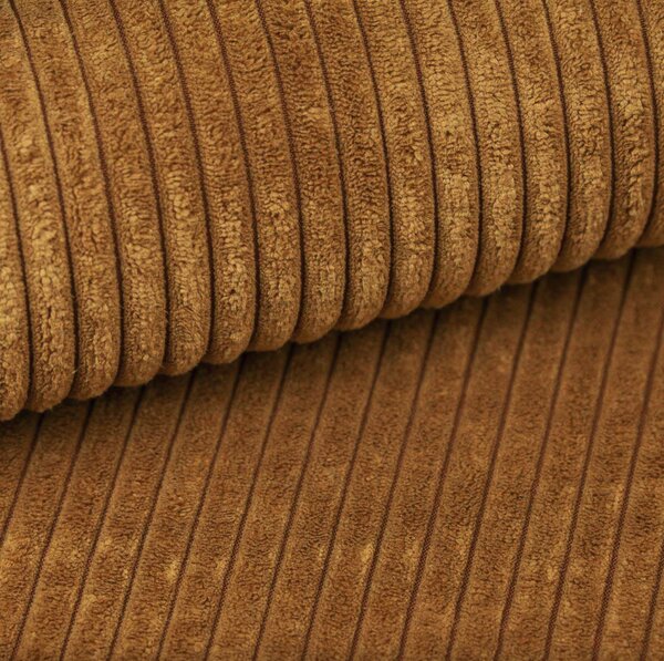 Coltar extensibil in forma de U TAVERO, mustar, 321x140 cm
