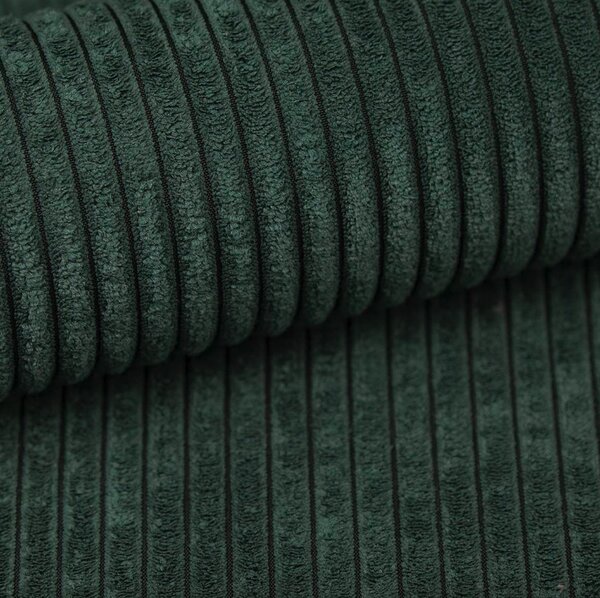 Coltar extensibil in forma de U TAVERO, verde inchis, 321x140 cm