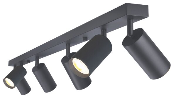 Brilagi - Spot LED dimabil SELE 6xGU10/6,5W/230V antracit