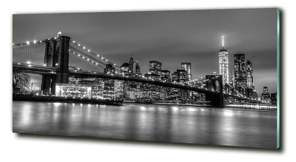 Tablou din Sticlă Podul Brooklyn