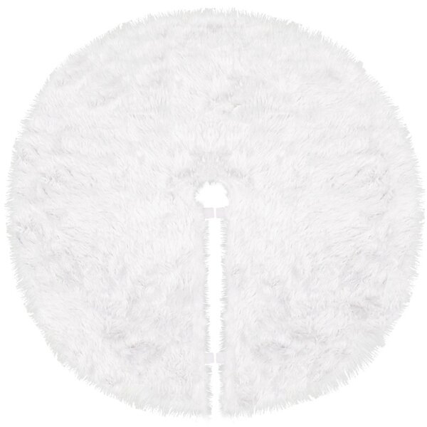 Covoras pentru brad 85 cm Wonderland White Deluxe