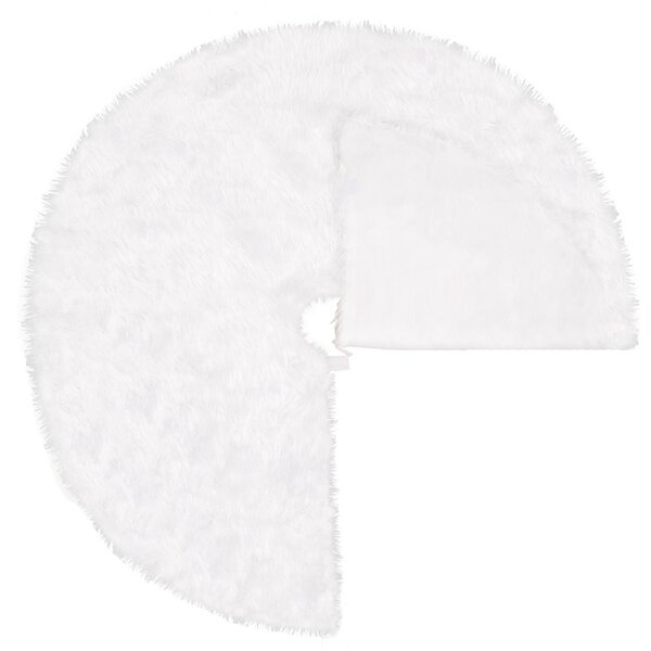 Covoras pentru brad 85 cm Wonderland White Deluxe