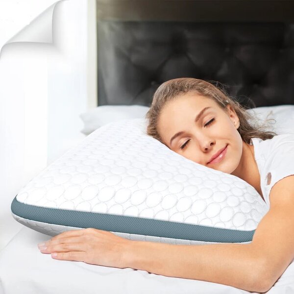 Perna Lux Memory Ortopedic 50x70 Cm Gri 1 bucata