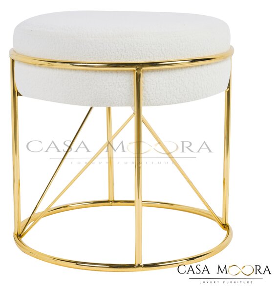 TABURET BOUCLE GOLD