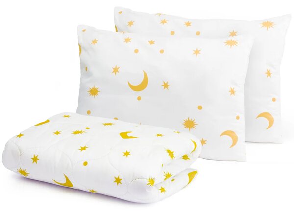 Set Eco Pilota Imprimata 200x220 Cm +2 Perne 50x70 Cm