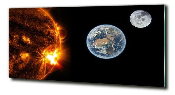 Imagine de sticlă Sistem solar