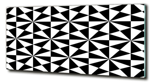 Tablou sticlă fundal geometrică