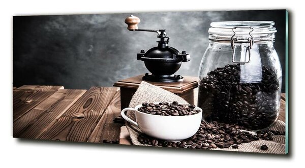 Tablou pe pe sticlă Râșniță de cafea
