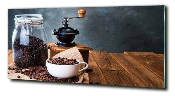Fotografie imprimată pe sticlă Râșniță de cafea