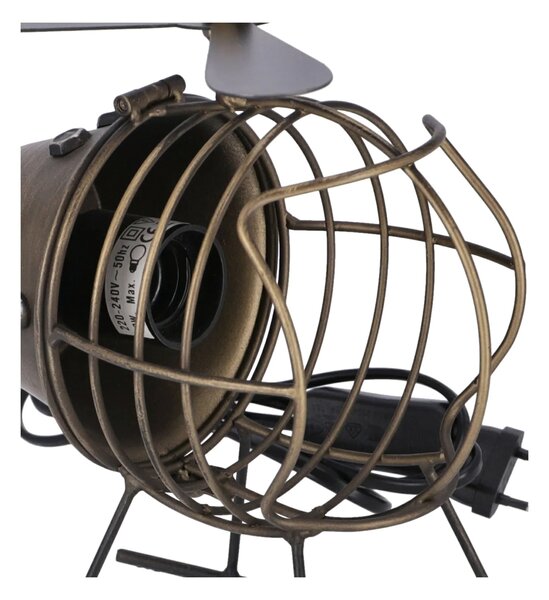 Lampa de masa Stil Industrial Elicopter L 40 cm