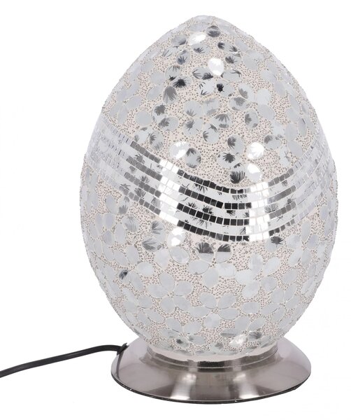 Lampa de masa Mozaic Silver h 31,5 cm