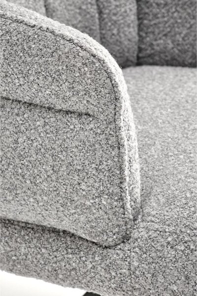 Scaun pivotant K570 gri, bouclé
