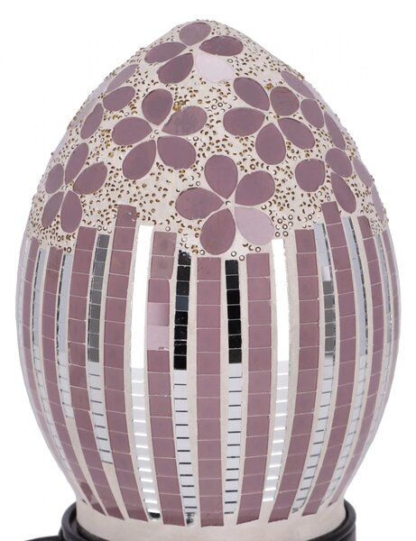 Lampa de masa Mozaic Flower h 21,5 cm