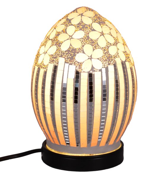 Lampa de masa Mozaic Flower h 21,5 cm