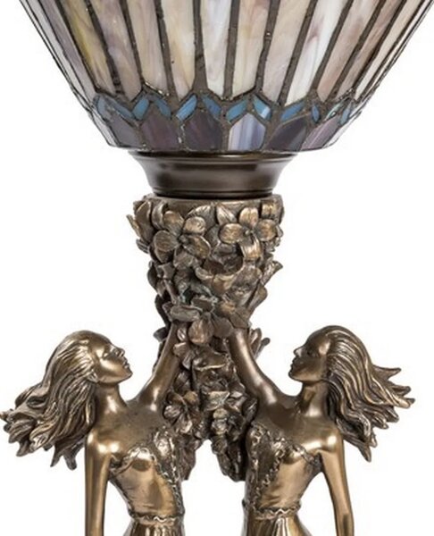 Lampa de masa Tiffany Sisters h 67 cm