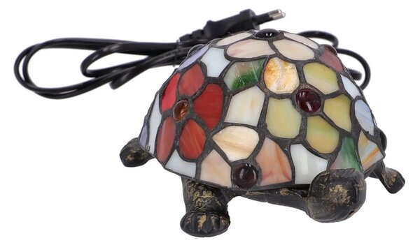 Lampa de masa Tiffany Turtle 20 cm