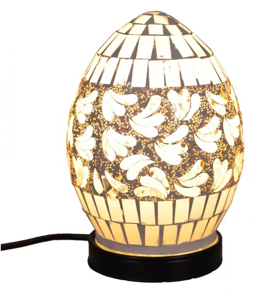 Lampa de masa Mozaic Petal h 21,5 cm