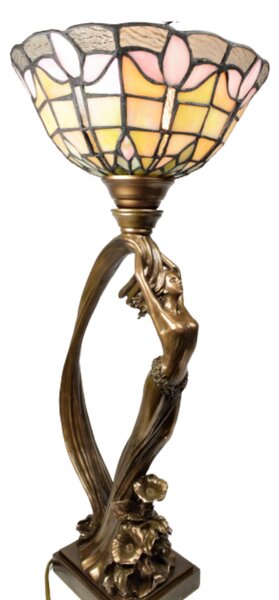 Lampa de masa Tiffany Gooddess 55 cm