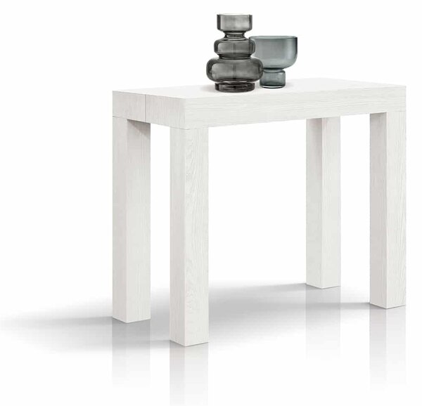 Consola extensibila tip masa ADELLE - GRI CIMENT - 300 cm/90 cm /76 cm - 12