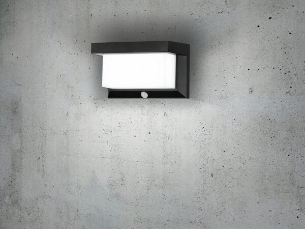 Aplică LED solară cu senzor Eglo 48968 UTRERA LED/3,84W/3,7V IP44
