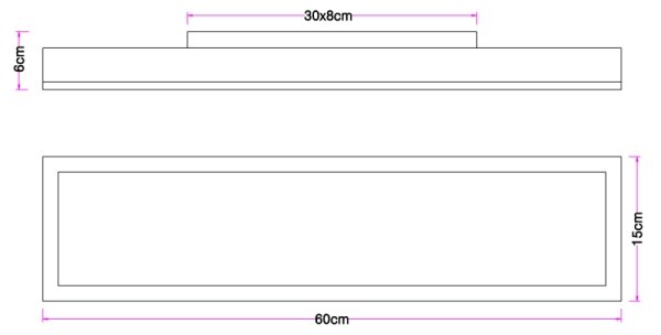 Plafonieră LED DORO LED/18W/230V Globo 416080WD